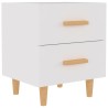 Table de chevet Blanc 40x35x47,5 cm 581442581442