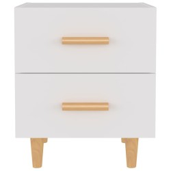 Table de chevet Blanc 40x35x47,5 cm 581442581442