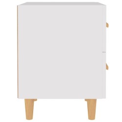 Table de chevet Blanc 40x35x47,5 cm 581442581442