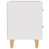 Table de chevet Blanc 40x35x47,5 cm 581442581442