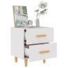 Table de chevet Blanc 40x35x47,5 cm 581442581442