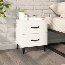 Table de chevet Blanc 40x35x47,5 cm 581443581443