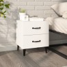 Table de chevet Blanc 40x35x47,5 cm 581443581443