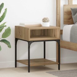 Table de chevet Chêne artisanal 40 x 40 x 50 cm 581444581444