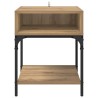 Table de chevet Chêne artisanal 40 x 40 x 50 cm 581444581444