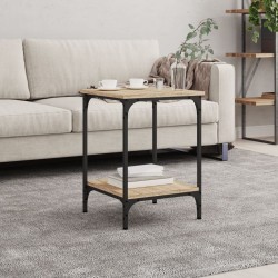 Table basse chêne sonoma 40x40x55 cm bois d'ingénierie 581448581448