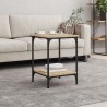 Table basse chêne sonoma 40x40x55 cm bois d'ingénierie 581448581448