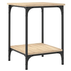 Table basse chêne sonoma 40x40x55 cm bois d'ingénierie 581448581448
