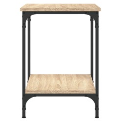 Table basse chêne sonoma 40x40x55 cm bois d'ingénierie 581448581448