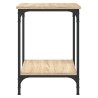 Table basse chêne sonoma 40x40x55 cm bois d'ingénierie 581448581448