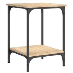 Table basse chêne sonoma 40x40x55 cm bois d'ingénierie 581448581448