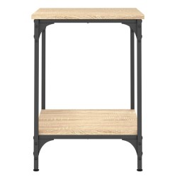 Table basse chêne sonoma 40x40x55 cm bois d'ingénierie 581448581448