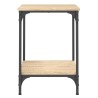 Table basse chêne sonoma 40x40x55 cm bois d'ingénierie 581448581448