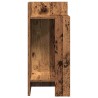Table d'appoint avec étagère vieux bois 25,5x27x60 cm 581449581449