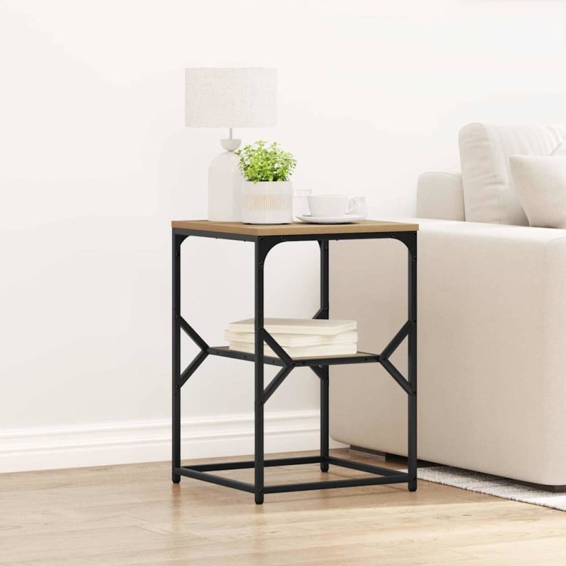 Table d'appoint Chêne artisanal 41 x 40 x 60 cm 581452581452