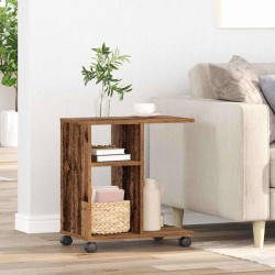 Table d'appoint Bois ancien 50 x 30 x 55 cm Bois d'ingénierie 581454581454