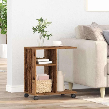 Table d'appoint Bois ancien 50 x 30 x 55 cm Bois d'ingénierie 581454581454