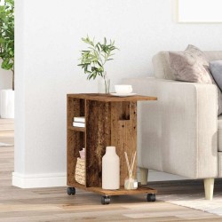 Table d'appoint Bois ancien 50 x 30 x 55 cm Bois d'ingénierie 581454581454