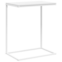 Table d'appoint Blanc 55x35x66 cm Bois d'ingénierie 581456581456