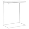 Table d'appoint Blanc 55x35x66 cm Bois d'ingénierie 581456581456