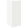 Table d'appoint avec étagère blanc 25,5x27x60 cm 581463581463