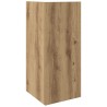 Table d'appoint avec étagère chêne artisanal 25,5x27x60 cm 581466581466