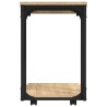 Table d'appoint à roues Chêne sonoma 50x35x55,5 cm 581467581467