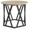 Table d'appoint 2 pcs Chêne Sonoma Bois d'ingénierie et acier 581469581469