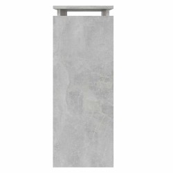 Table console Gris béton 80x30x80 cm Aggloméré 581471581471