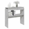 Table console Gris béton 80x30x80 cm Aggloméré 581471581471