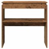 Table console vieux bois 80 x 30 x 80 cm bois d'ingénierie 581472581472