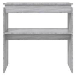 Table console Sonoma gris 80x30x80 cm Bois d'ingénierie 581473581473