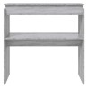 Table console Sonoma gris 80x30x80 cm Bois d'ingénierie 581473581473
