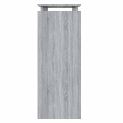 Table console Sonoma gris 80x30x80 cm Bois d'ingénierie 581473581473