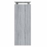 Table console Sonoma gris 80x30x80 cm Bois d'ingénierie 581473581473