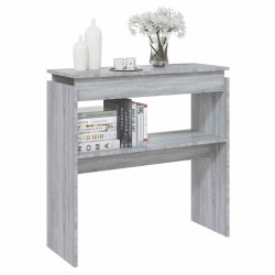 Table console Sonoma gris 80x30x80 cm Bois d'ingénierie 581473581473