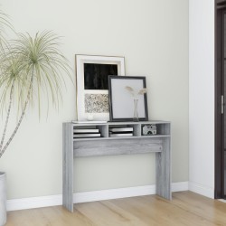 Table console Sonoma gris 105x30x80 cm Bois d'ingénierie 581474581474