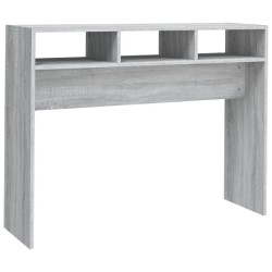 Table console Sonoma gris 105x30x80 cm Bois d'ingénierie 581474581474