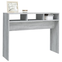 Table console Sonoma gris 105x30x80 cm Bois d'ingénierie 581474581474