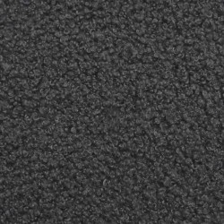 Pouf Gris foncé 55 x 35 x 41 cm Bouclé 581481581481