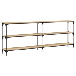 Table console Chêne Sonoma 200 x 29 x 75 cm Bois d'ingénierie 581487581487