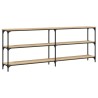 Table console Chêne Sonoma 200 x 29 x 75 cm Bois d'ingénierie 581487581487