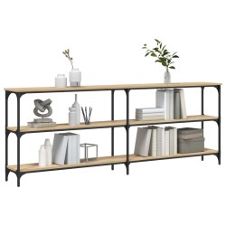 Table console Chêne Sonoma 200 x 29 x 75 cm Bois d'ingénierie 581487581487