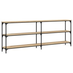 Table console Chêne Sonoma 200 x 29 x 75 cm Bois d'ingénierie 581487581487