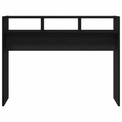 Table console Chêne noir 105 x 30 x 80 cm Bois d'ingénierie 581497581497