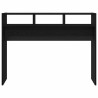 Table console Chêne noir 105 x 30 x 80 cm Bois d'ingénierie 581497581497