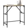 Table console chêne sonoma 75x32x75 cm bois d'ingénierie 581498581498