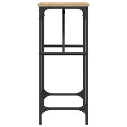 Table console chêne sonoma 75x32x75 cm bois d'ingénierie 581498581498