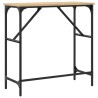 Table console chêne sonoma 75x32x75 cm bois d'ingénierie 581498581498