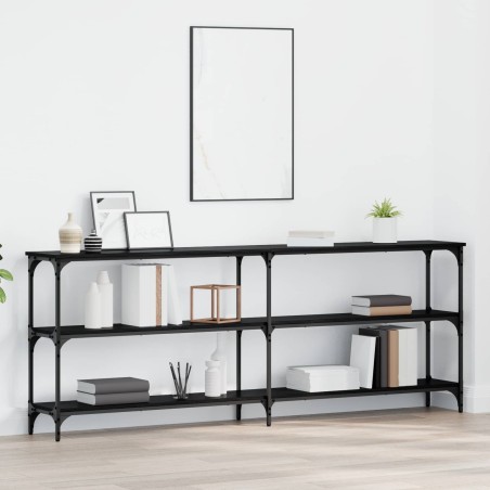 Table console Chêne noir 200 x 29 x 75 cm 581502581502